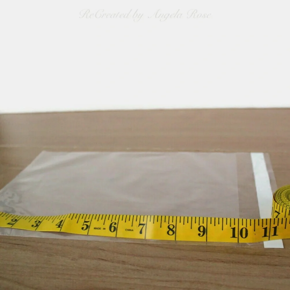 100 7 x 10 Poly Bags - Clear